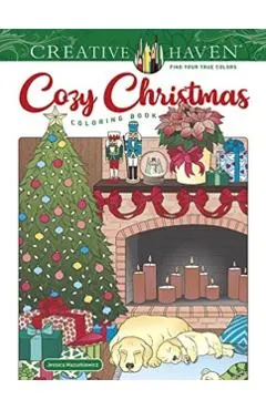Creative Haven Cozy Christmas Coloring Book