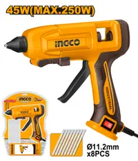Pistol Lipit Plastic 45-250W GG408 – pistol lipit silicon 11.2mm debit 20-30g/min incalzire rapida 3-5min
