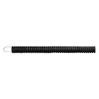 Tub Flexibil PVC cu FIR Φ 25mm 320N Negru 50m/Colac