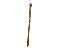 Zgarda din piele, bej, rezistenta, cu tinte, 3 cm x 65 cm