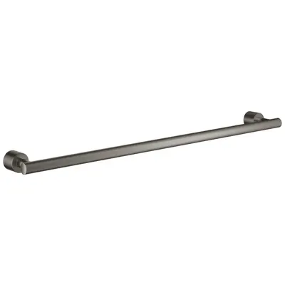Bara prosop Grohe Atrio 40309AL3, 65.5 cm, montare pe perete, fixare ascunsa, metal, Hard graphite