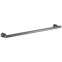 Bara prosop Grohe Atrio 40309AL3, 65.5 cm, montare pe perete, fixare ascunsa, metal, Hard graphite