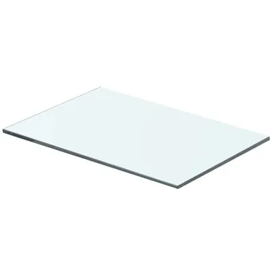 vidaXL Raft din sticlă transparentă, 40 x 20 cm