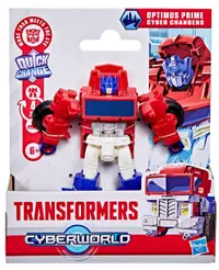 Figură de acțiune Hasbro Transformers Cyberworld - Optimus Prime Cyber Changers, transformare
