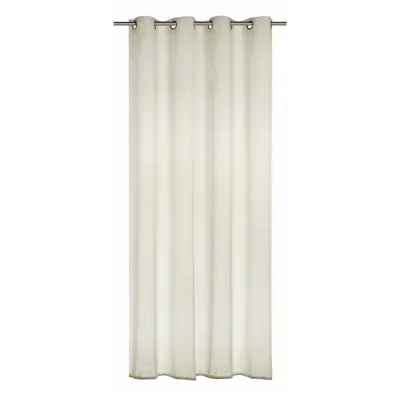 Draperie bej 140x245 cm Struktura Uni – Sehlbach