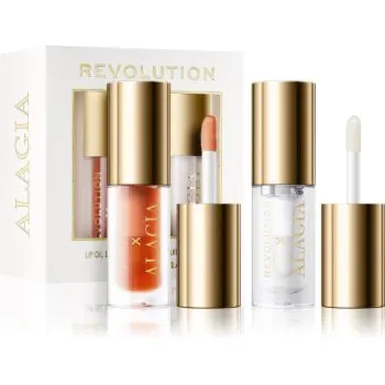 Revolution X Alagia Dominicana Glow & Sunburn set cadou de buze
