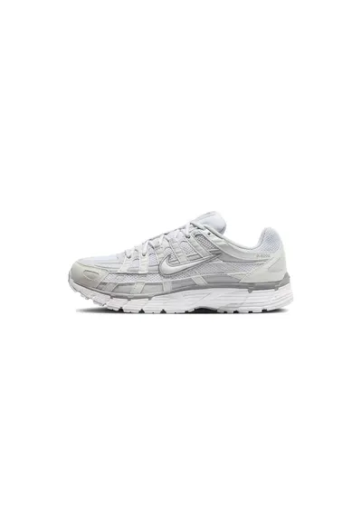 Pantofi sport de plasa cu strat exterior sintetic P-6000 - Alb