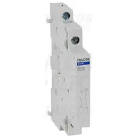 Contact auxiliar pentrucontactoare SHK SHK-S20 0,5 Mod, 2NO, AC12 (230V) 5A