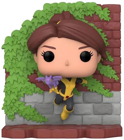 Figurină Funko POP! Deluxe: X-Men - Kitty Pryde with Lockheed (Special Edition) #1054