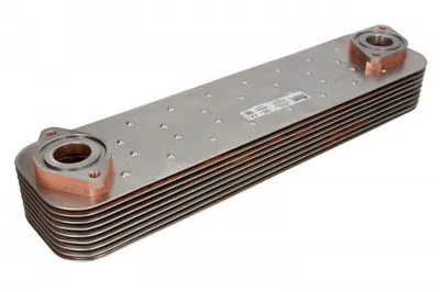 Radiator ulei (100x73x410mm, numar de nervuri: 9) potrivit IVECO STRALIS I, STRALIS II F3AE3681A-F3AE3681Y 01.06