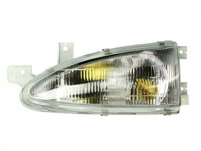 Far Stanga (H4, electric, fara motoras, culoare interior: cromat) potrivit HYUNDAI ACCENT, ACCENT I
