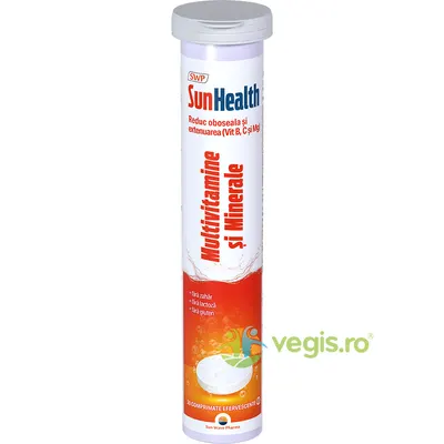 Sun Health Multivitamine si Minerale 20cpr efervescente