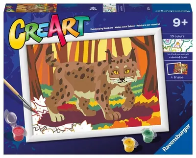 Set de pictură pe numere Ravensburger CreArt - Râs