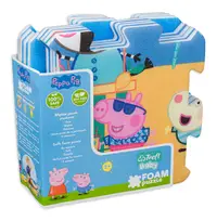 Puzzle pentru podea pentru copii Trefl 8 piese - Vara lui Peppa