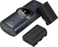 Set încărcător cu două baterii SmallRig - 5695, Canon LP-E6P, negru