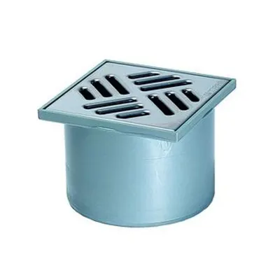 Sifon pardoseala baie cu grilaj Kessel, System 125