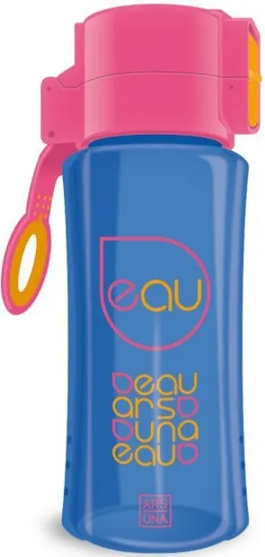 Sticlă de apă Ars Una - Albastra, 450 ml