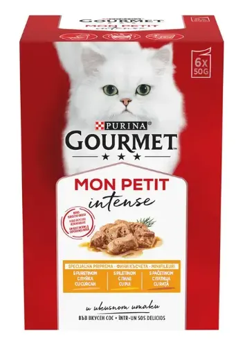Gourmet Mon Petit Plic Pasare 6 X 50 g