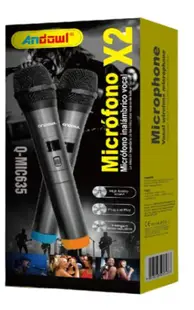 Set 2 microfoane wireless profesionale Andowl x2 Q MIC635