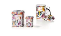 Tin ''Hedwig'' 100g square, slip lid