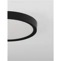 Plafoniera DIXIE Negru ABS & Acrylic LED 24 Wat 220-240V 2400Lm Selectable - 3CCT 3000K/4000K/6500K IP20