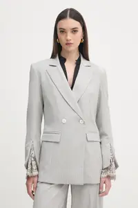 Haveone sacou cu două rânduri de nasturi pentru femei