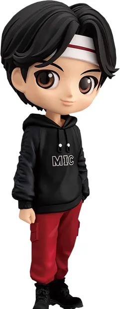 Statuetă Banpresto Music: BTS - Jin (Vol. 1) (Ver. A) (TinyTan MIC Drop), 14 cm