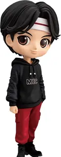 Statuetă Banpresto Music: BTS - Jin (Vol. 1) (Ver. A) (TinyTan MIC Drop), 14 cm