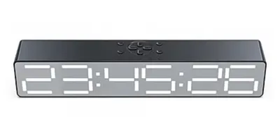 Boxa Portabila cu Ceas Alarma SD Bluetooth Andowl QYXB133