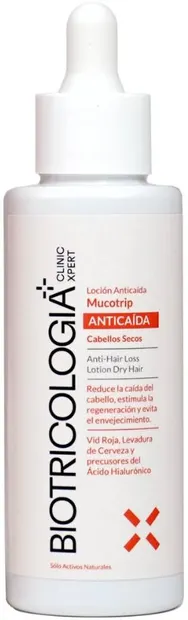 Biotricologia Loțiune anti-cădere a părului pentru scalp uscat Mucotrip, 100 ml