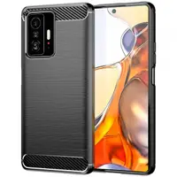 Husa pentru Xiaomi 11T / 11T Pro, Carbon, Neagra