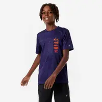 Tricou respirant Educație fizică Mov Copii