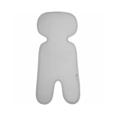 Insert antitranspiratie pentru scaun auto, FreeON, Din plasa respirabila 3D, Universal, Grey