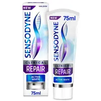 Pasta de Dinti Sensodyne Clinical Repair Active White, pentru Sensibilitate Dentara, 75 ml