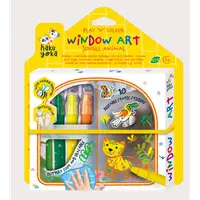 Kit DIY decorare fereasta - Animale din Jungla