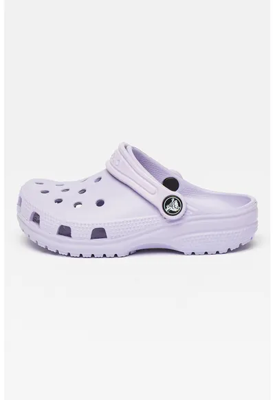 Saboti slingback cu perforatii - Lila