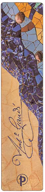 Despărțitor de cărți Paperblanks Gaudí