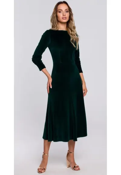 Made of Emotion Rochie midi de dama Tiollohn M557 verde - Verde