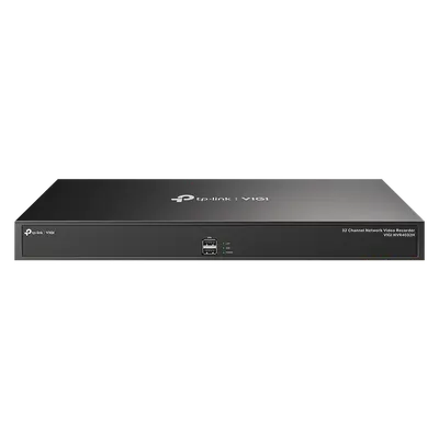 NVR TP-Link VIGI 32 canale 4032H 8 MP,2 SATA Interface, max 20TB(neinclus), H.265+ ONVIF, detecție mișcare, linie, intruziune