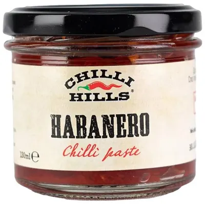 Pastă fierbinte de habanero, 130 ml, Chilli Hills