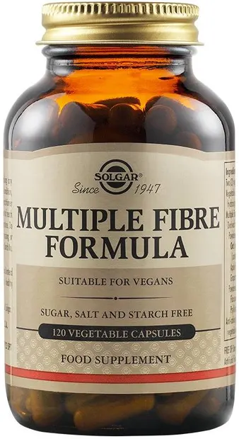 Multiple Fibre Formula, 120 capsule vegetale, Solgar