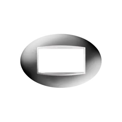 Placa ornament Chorus ART - tehnopolimer metalizat - 4 module- CHROME - CHORUS