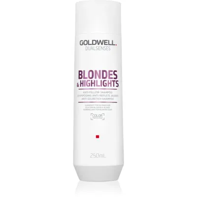 Goldwell Dualsenses Blondes & Highlights șampon pentru păr blond neutralizeaza tonurile de galben 250 ml
