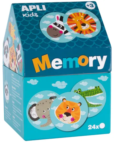 Joc de memorie APLI Kids - Animale in casuta