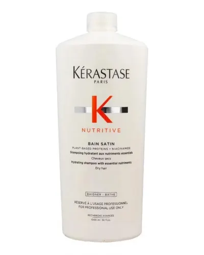 Sampon hidratant pentru parul uscat Nutritive Bain Satin, 1000ml, Kérastase