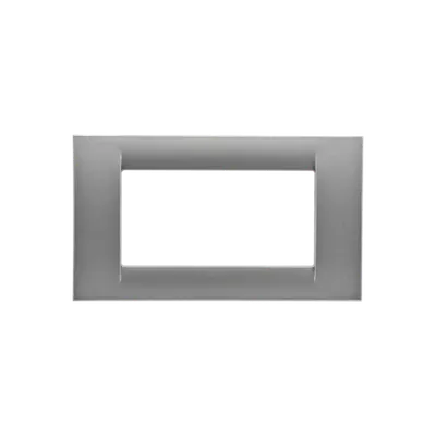 Placa ornament Virna - tehnopolimer gloss finish - 4 module- METALLIC TITANIUM - SYSTEM