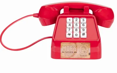 Jucarie - The Simpsons - Telefonul lui Moe cu peste 10 farse incluse, engleza