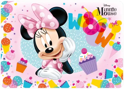 Covoraș de birou Derform Minnie 28 - laminat