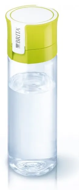 Sticlă filtrantă pentru apă BRITA - Fill&Go Vital, 0.6 l, lime