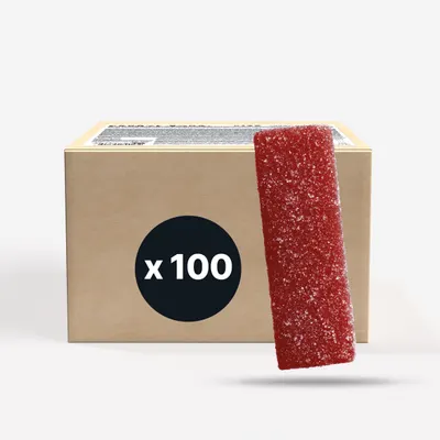 Pastă Fructe Energizantă Căpșuni-Merișoare-Acerola 100 x 25 g